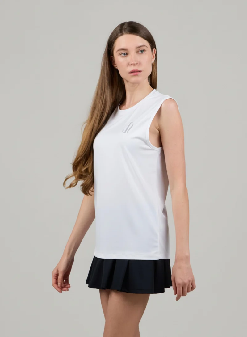 Just Nature White Sleeveless Rashguard for Women | Best Price UAE